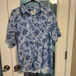 Urban Shores Hawaiian Shirt for Men / Size Large